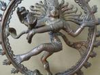 Bronzen Boeddhabeeld beeld Shiva dansende Shiva 24cm 1970, Gebruikt, Ophalen of Verzenden, Nvt, Nvt