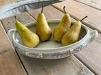 Vintage nostalgische schaal van porselein. Gebloemde rand., Antiek en Kunst, Antiek | Servies los, Ophalen