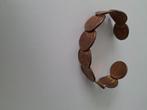 muntenarmband, Sieraden, Tassen en Uiterlijk, Armbanden, Ophalen of Verzenden, Gebruikt, Overige kleuren, Overige materialen