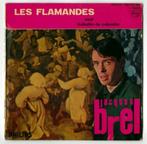 Jacques Brel: Les Flamandes. EP Frankrijk., Cd's en Dvd's, Vinyl Singles, Pop, EP, Gebruikt, Ophalen of Verzenden