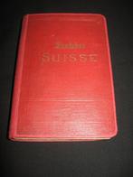 Baedecker Suisse 1921, Baedeker, Europa, Ophalen of Verzenden, Reisgids of -boek