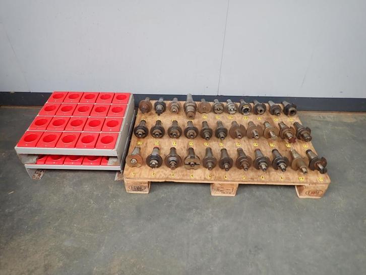 SK50 / ISO50 / Stijlconus 50 / Din 2080 / NT50 / Lista rek, Doe-het-zelf en Verbouw, Draaibanken, Gebruikt, Ophalen of Verzenden