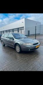 Renault Laguna 2.0 16V AUT 2003 Grijs 5 deurs, Origineel Nederlands, Te koop, Zilver of Grijs, Laguna