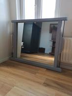 Robuuste grote zware spiegel, Huis en Inrichting, Ophalen, Gebruikt, 100 tot 150 cm, 125 cm of meer