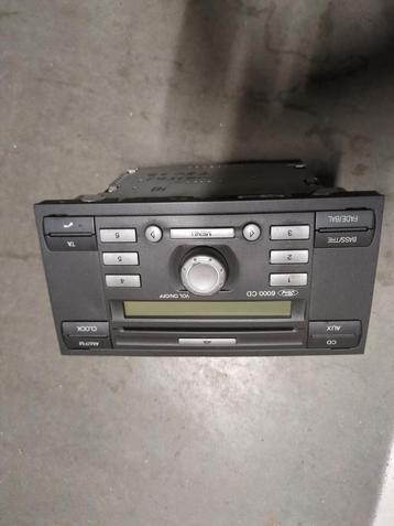 Ford 6000 CD Radio - Focus Fusion - Getest! beschikbaar voor biedingen