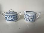 C366 Jager Saks Blau Saks Melkkannetje Suikerkannetje, Huis en Inrichting, Keuken | Servies, Gebruikt, Overige typen, Ophalen of Verzenden