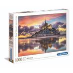 Clementoni: Le Magnifique Mont Saint-Michel 1000 stukjes, Hobby en Vrije tijd, Denksport en Puzzels, Ophalen of Verzenden, Nieuw