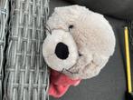 Nieuwe zgan pluche NICI zeehond knuffel roze en grijs 35cm, Ophalen, Nieuw, Overige typen