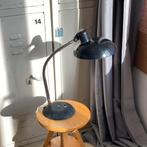 Vintage bureaulamp SIS werklamp jaren 50 zwart, Minder dan 50 cm, Gebruikt, Ophalen of Verzenden, Metaal