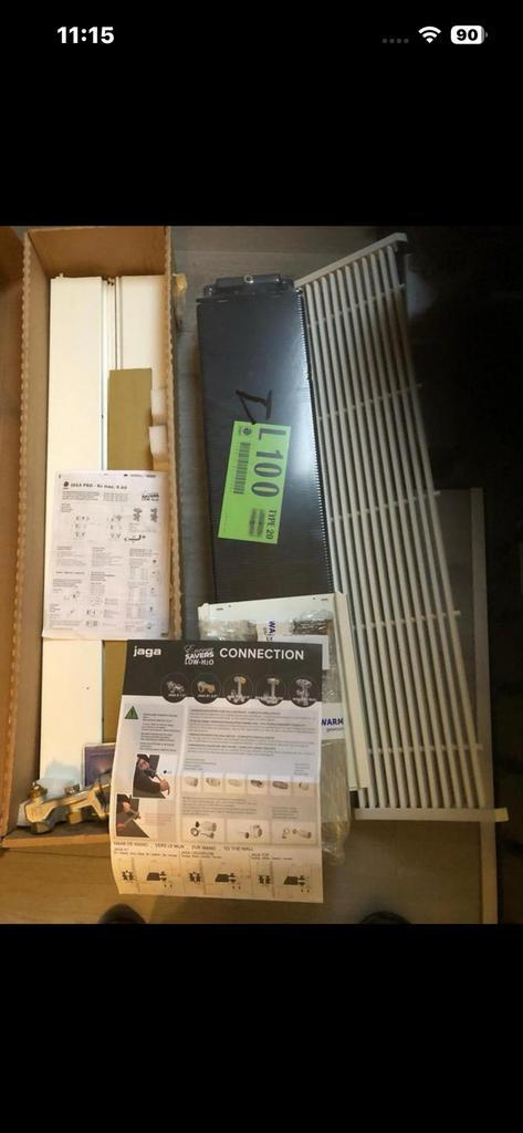 Jaga vrijstaande Convector radiator, Doe-het-zelf en Verbouw, Verwarming en Radiatoren, Nieuw, Radiator, 800 watt of meer, 80 cm of meer