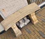 Betonnen tuinbank, Tuin en Terras, Tuinbanken, Ophalen, Gebruikt, Overige materialen