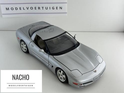 Chevrolet Corvette C5 | Bburago | schaal 1:18 | Nieuwstaat, Hobby en Vrije tijd, Modelauto's | 1:18, Zo goed als nieuw, Auto, Bburago