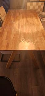 Woood eettafel (lees goed de beschrijving), Huis en Inrichting, Tafels | Eettafels, Ophalen, 50 tot 100 cm, Zo goed als nieuw