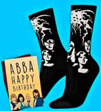 ABBA SOKKEN (UNISEX) + VERJAARDAGS KAART ABBA, Ophalen of Verzenden, Nieuw