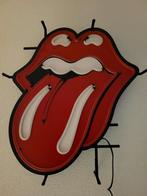Rolling Stones led verlichting reclame lamp sixties fifties, Ophalen, Zo goed als nieuw, Lichtbak of (neon) lamp