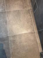 10 Super mooie grijs/bruin/beige (badkamer)tegels 60x60, Ophalen, 60 cm of meer, Keramiek, Nieuw