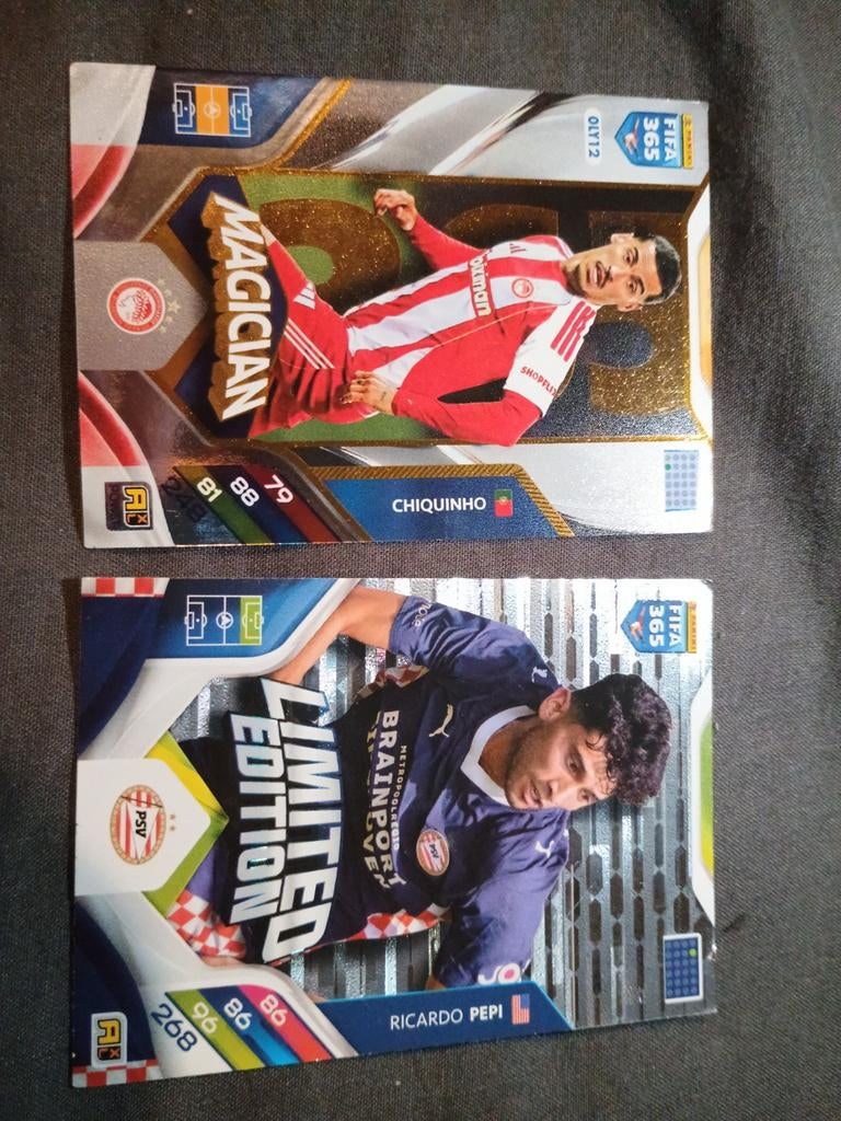 Voetbal Spelerskaarten Chiquinho & Ricardo Pepi, Ophalen of Verzenden, Nieuw, PSV, Spelerskaart