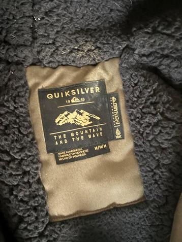 Quiksilver heren Winterjas Mt M -  Als Nieuw! beschikbaar voor biedingen