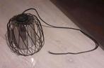 EGLO Floresta DIY lamp - zwart draadkooi glas lamp, Ophalen, Zo goed als nieuw, Glas, Eglo