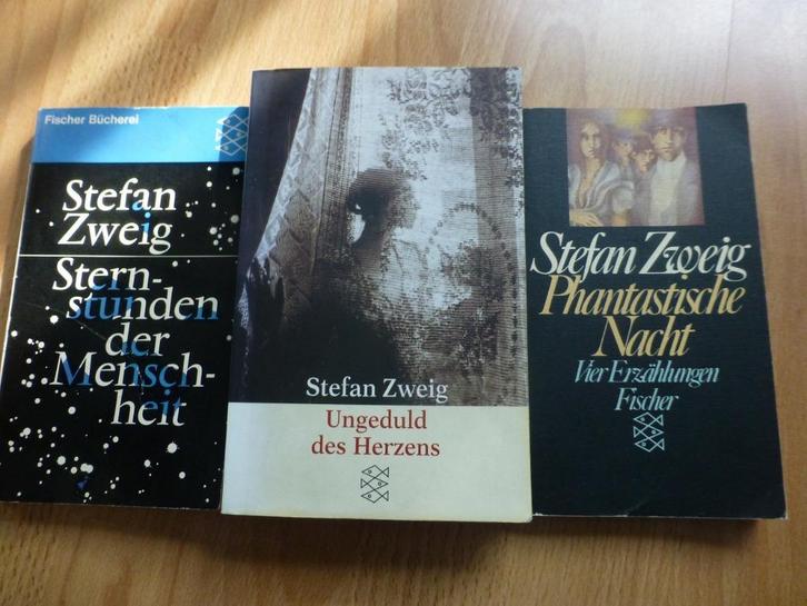 Boeken Stefan Zweig (Duits), Boeken, Literatuur, Gelezen, Europa overig, Ophalen of Verzenden