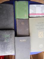 7 oude bijbels + de kleine beeldenbijbel, Verzamelen, Ophalen of Verzenden, Gebruikt, Boek, Christendom | Protestants