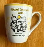 Nieuw!! Sheepworld Grote mok met grappige tekst, groot oor!, Ophalen of Verzenden, Zo goed als nieuw, Overige stijlen, Kop(pen) en/of Schotel(s)