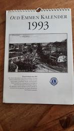 kalender oud Emmen 1993, Ophalen of Verzenden, Maandkalender, Zo goed als nieuw