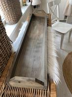 Groot/ lang dienblad met handvatten, Ophalen, Gebruikt, Rechthoekig, Hout