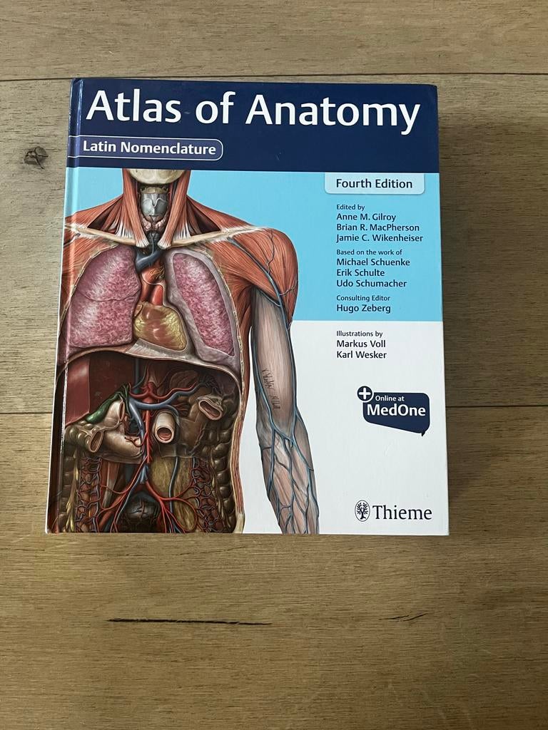 Atlas of Anatomy, 4th Edition - Anatomie Atlas, Verzenden, Beta, Zo goed als nieuw, HBO