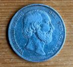 Willem 3 rijksdaalder zilver 1874, Postzegels en Munten, Ophalen of Verzenden, Koning Willem III, 2½ gulden, Zilver