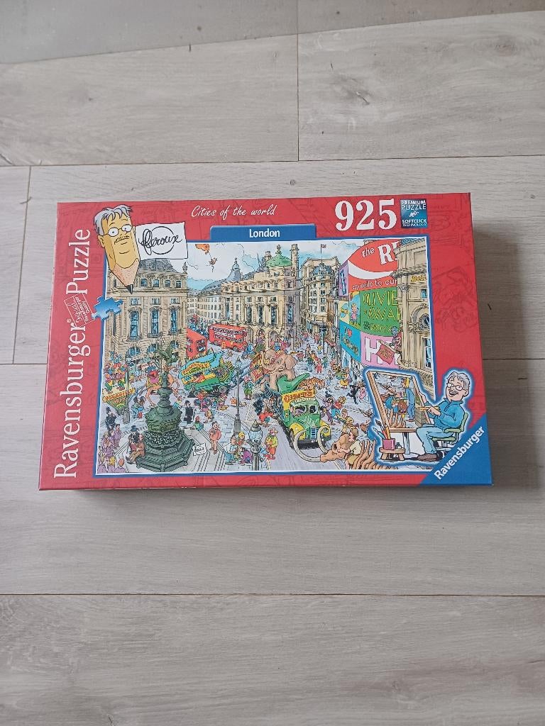 Ravensburger puzzel Brussel 925 stukjes Londen, Ophalen of Verzenden, 500 t/m 1500 stukjes, Zo goed als nieuw, Legpuzzel