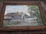 Schilderij het oude tolhuis nijkerk barneveldseweg, Antiek en Kunst, Kunst | Schilderijen | Klassiek, Ophalen