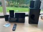 Denon AVR-X1000 met Infinity Minuette Speakers, Zo goed als nieuw, Complete surroundset, 120 watt of meer, Ophalen