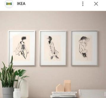 Ikea FISKBO Fashionista Posters - 3 stuks beschikbaar voor biedingen