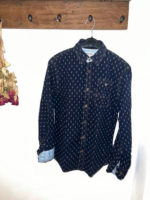 Silver Creek Overhemd maat S, Kleding | Heren, Overhemden, Zo goed als nieuw, Halswijdte 38 (S) of kleiner, Blauw, Ophalen of Verzenden