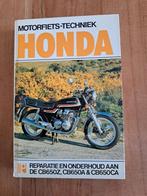 Werkplaatshandboek Honda CB650Z,CB650A CB650CA, Motoren, Honda