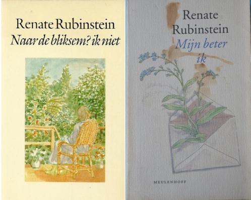 2x Renate Rubenstein:Naar de bliksem? Ik niet/Mijn beter ik, Boeken, Literatuur, Gelezen, Nederland, Ophalen of Verzenden