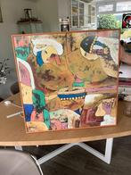 schilderij, Ophalen, 50 tot 75 cm, Zo goed als nieuw, Schilderij