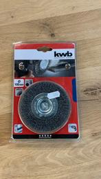 kwb Schijfborstel dubbel dik HSS-staaldraad max 4500 RPM, Doe-het-zelf en Verbouw, Gereedschap | Slijpmachines, Ophalen, Nieuw