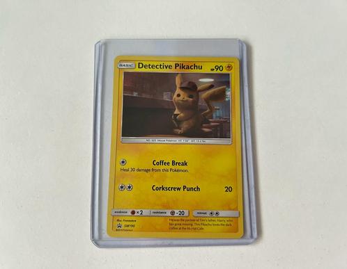 Pokemon Detective Pikachu Promo SM190 2019, Hobby en Vrije tijd, Verzamelkaartspellen | Pokémon, Zo goed als nieuw, Losse kaart