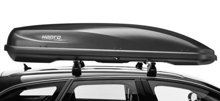 Te huur: Hapro Cruiser 10.8 600L dakkoffer, Auto diversen, Dakkoffers, Zo goed als nieuw, Ophalen