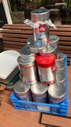 Illy blikken leeg. 19 stuks.  Bieden, Verzamelen, Blikken, Ophalen, Zo goed als nieuw, Overige, Overige merken
