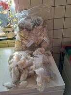 Wol  van Herdwick schaap, gewassen ruim 600gr, Hobby en Vrije tijd, Spinnewielen en Spinnen, Ophalen of Verzenden, Spinwol