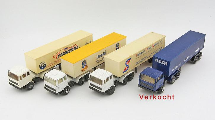 Efsi Holland Div. Truck & Trailer modelletjes 1:87, Hobby en Vrije tijd, Modelauto's | 1:87, Gebruikt, Bus of Vrachtwagen, Efsi