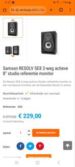samson reslov se8 2x nieuw 6 maanden oud, Ophalen, Nieuw, 120 watt of meer, Overige merken