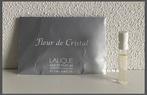 Fleur de Cristal parfum sample proefje tester monster, Verzenden, Nieuw
