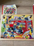 2x houten puzzel goki 48 stukjes, Ophalen, 10 tot 50 stukjes, Zo goed als nieuw, 4 tot 6 jaar