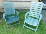 3 GRATIS Tuinstoelen groene, Ophalen, Gebruikt, Kunststof