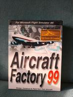 Aircraft Factory 99 Microsoft Flight Simulator PC Big Box, 1 speler, Ophalen of Verzenden, Zo goed als nieuw, Vanaf 3 jaar