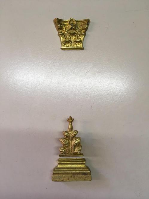 Messing ornamenten voor Amsterdamse Staande klok, Antiek en Kunst, Antiek | Klokken, Ophalen of Verzenden